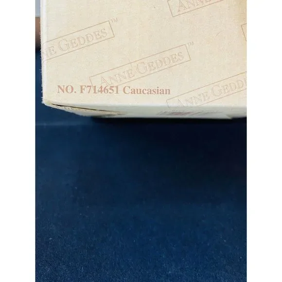 Anne Geddes Baby Bunny in Easter Egg No F714651 Caucasian Collectable Vntg 2000 - Picture 11 of 12